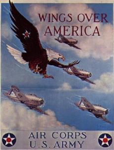 US air-force propaganda poster.