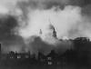 St. Paul's Cathedral amidst the great raid on London.