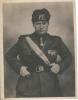 Benito Mussolini portrait.