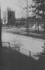 Kurt Seidel Street and the guards room (tower) near the entrance to Treblinka.