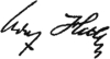 Adolf Hitler signature.