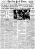 Frontpage of "The New York Times" on the U.S. declaration of war on Germany and Italy.