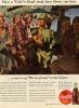 Coca-Cola wartime ad: American soldiers in China