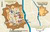 Theresienstadt concentration camp map.