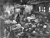 A drawing of the Theresienstadt Ghetto by Leo Haas.