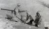 FEB soldiers with bazooka in the Apennines during the winter of 1944/1945.