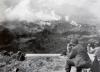 Brazilian observation post opposite Montese during the attack.
