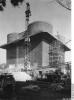 Flak Tower under construction.