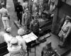 Japanese delegation aboard USS Nicholas en route to Japanese surrender ceremony.