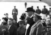 Francisco Franco and Dwight D. Eisenhower in Madrid.