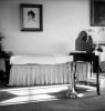 Winston Churchill's bed in Downing Street.
