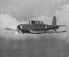 British Blackburn Skua aircraft in flight.