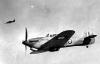 Hawker Hurricane fighters in flight