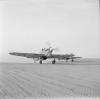 Hurricane fighters of British No. 237 (Rhodesian) Squadron RAF in the Middle East.