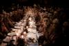 Scene from a Christmas party attended by Adolf Hitler and other Nazis.