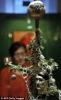 Christmas decorations which were hijacked by dictators have gone on display in a museum in Ulm, Germany.