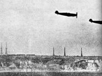 German Bf 109E fighters in fight over Kent.