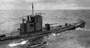 U-Boat ('Unterseeboot' in german or 'underwater boat' in english).