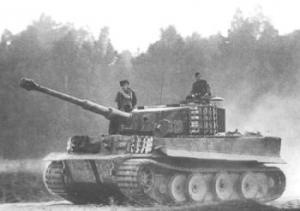 'Tiger I' tank or 'Panzerkampfwagen' VI.