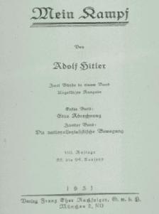 Mein Kampf - My Struggle.