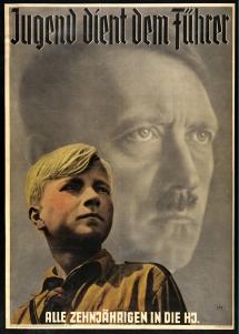 Hitler Youth recruitment poster.