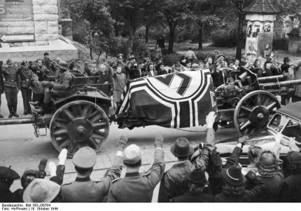 Erwin Rommel's oficial funeral ceremony.