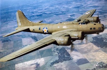 B-17, Flying Fortress.