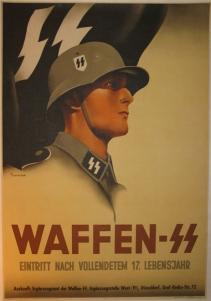 Recruitment poster for the Waffen SS.