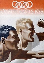 Poster for the Olympic Games in Berlin.