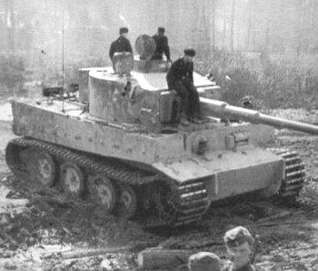 'Tiger I' tank or 'Panzerkampfwagen' VI.