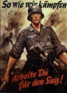 Propaganda poster of the german army.
