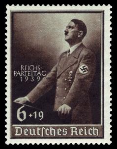 Nazi propaganda stamp.