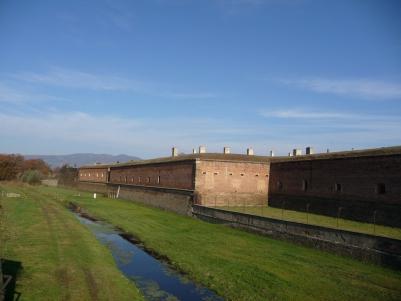 Canals system around the Theresienstadt Small Fortress.