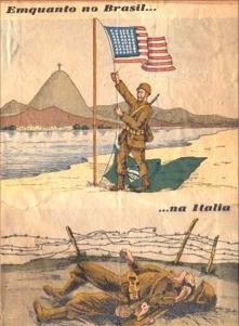 Nazi propaganda against Brazil and the USA.