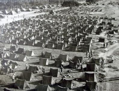 BEF camp near Pisa.