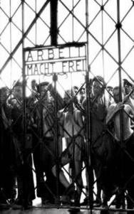 Entrance gate of Dachau.