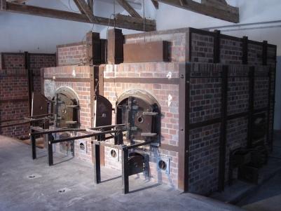 Dachau crematory ovens.