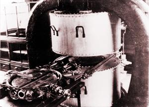 Japan's first cyclotron (Small Cyclotron)