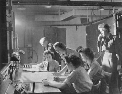 Radar receiver room.