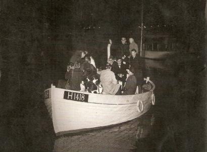 Jews from Denmark being transported to Sweden.