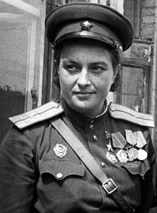 Russian sniper Lyudmila Pavlichenko